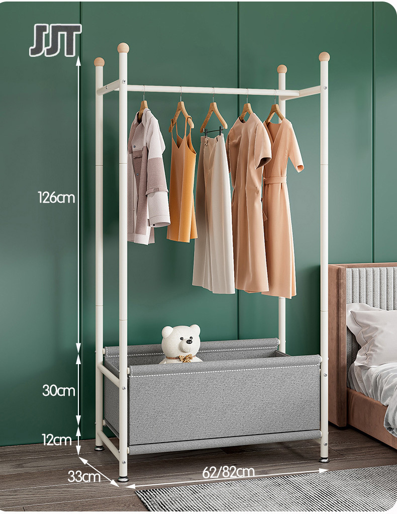 Coat rack floor drying rack bedroom simple household bag balcony drying clothes modern multifunctional rack