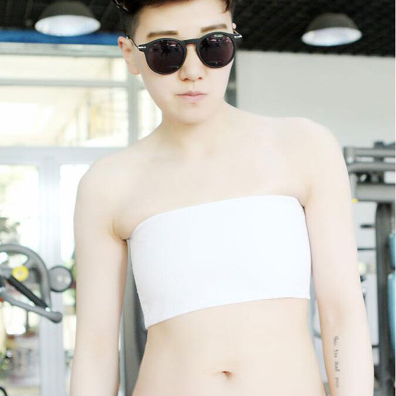 Janest Tomboy Binder LES Strapless TT Full Bandage 15CM Comfortable Invisible Bamboo Cos Corset