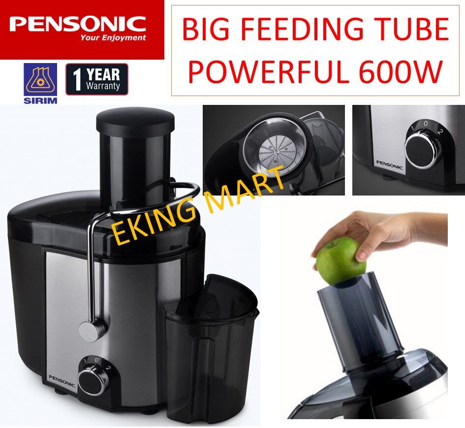 PENSONIC Juicer PJ6900S Commercial Heavy Duty Large Feeding Tube Juice
