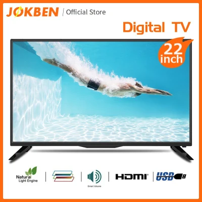 JOKBEN 22-inch Digital TV HD LED TV (DVBT-2) Built-in MYTV-Shipped from Malaysia