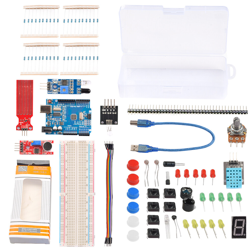 Original Aideepen Maker 830ชุด Arduino R3 Breadboard Basic Simple การ ...