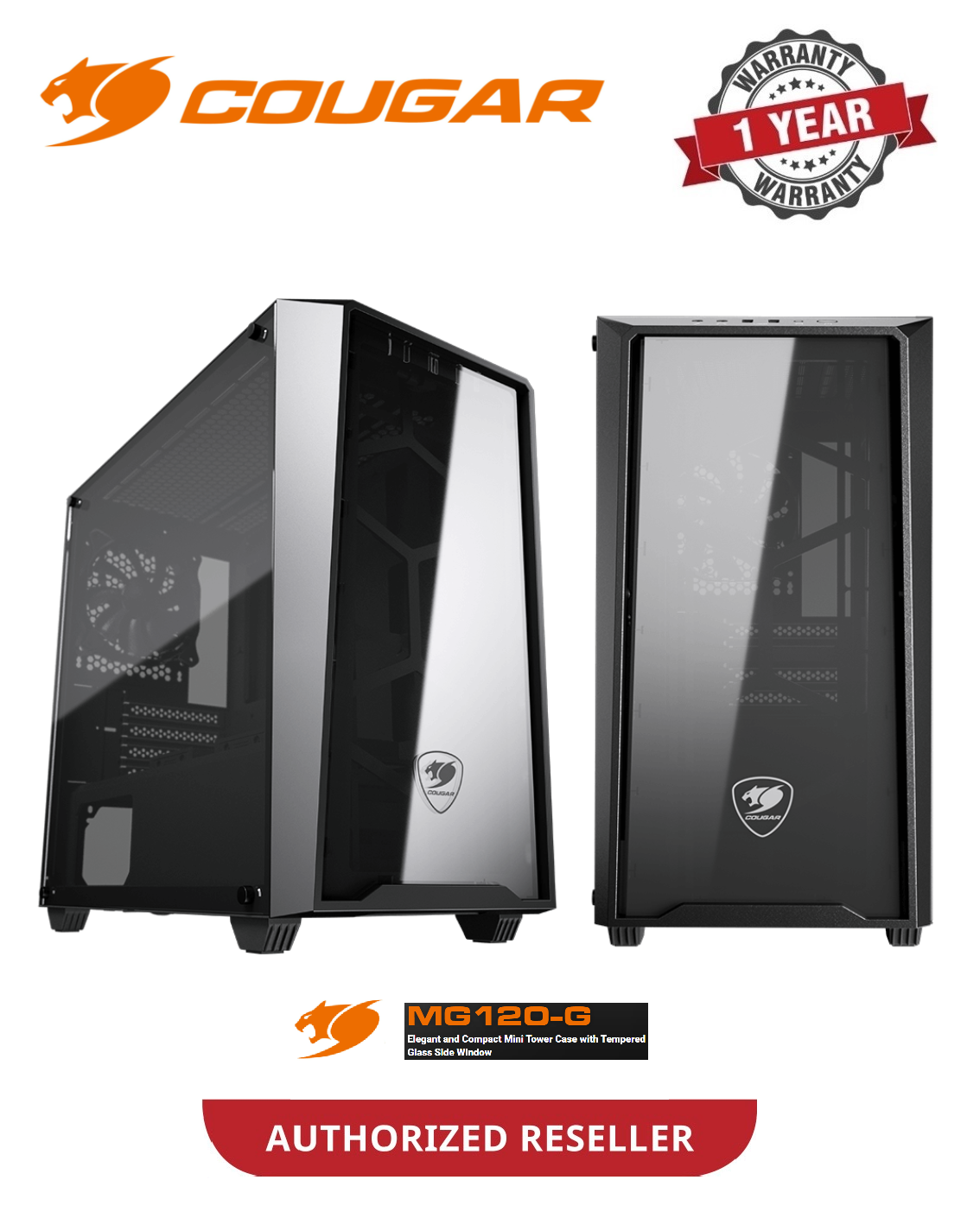 Tower Gaming Case Buy Cougar Mg120 COUGAR MG120-G Mini Tower With