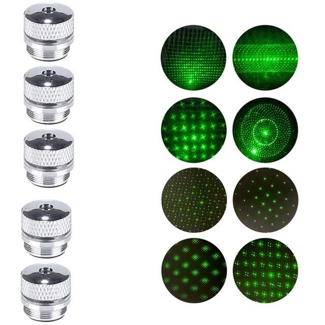 2 High Power Láser Light Pointers Rechargeable Red Dot Burning Láser