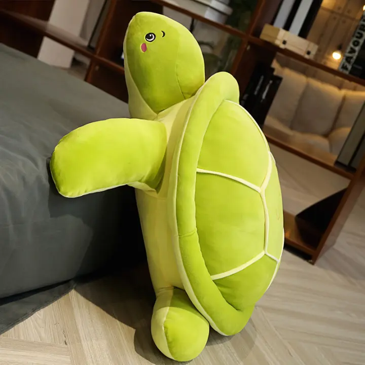 large plush turtle