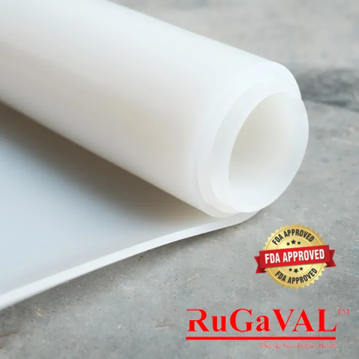 white silicone rubber sheet