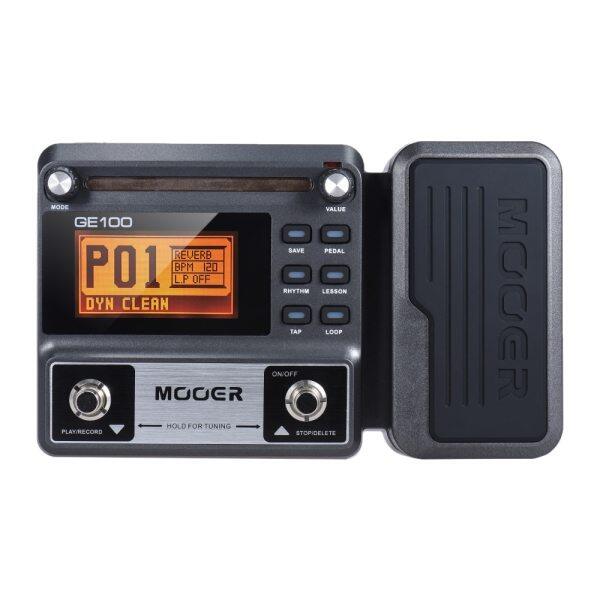 MOOER GE100 Guitar Multi-Effect Processor Pedal Loop Recording Chord Course Ftion With LCD Display Guitar Accessories PE100 Malaysia