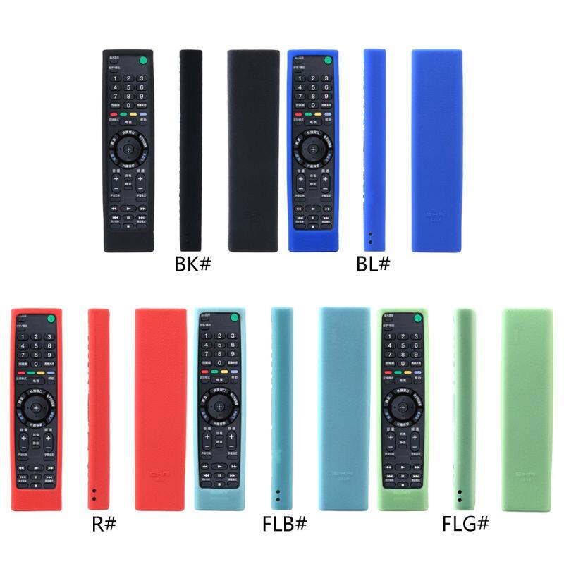 Universal Remote Control Case Silicone Cover Shockproof Protector Washable Skin for Sony RMF-TX200C 210 211 TV Voice Controller