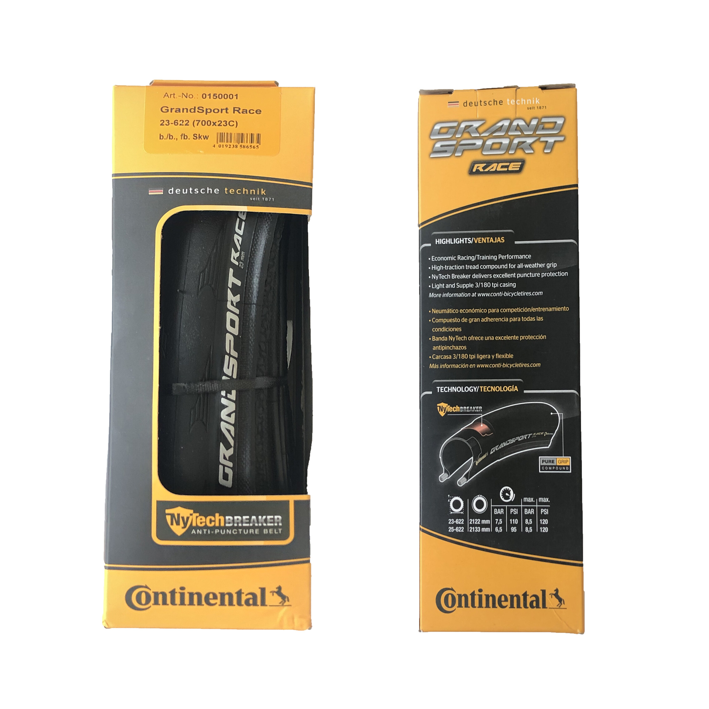 continental grand sport race folding 700x28c