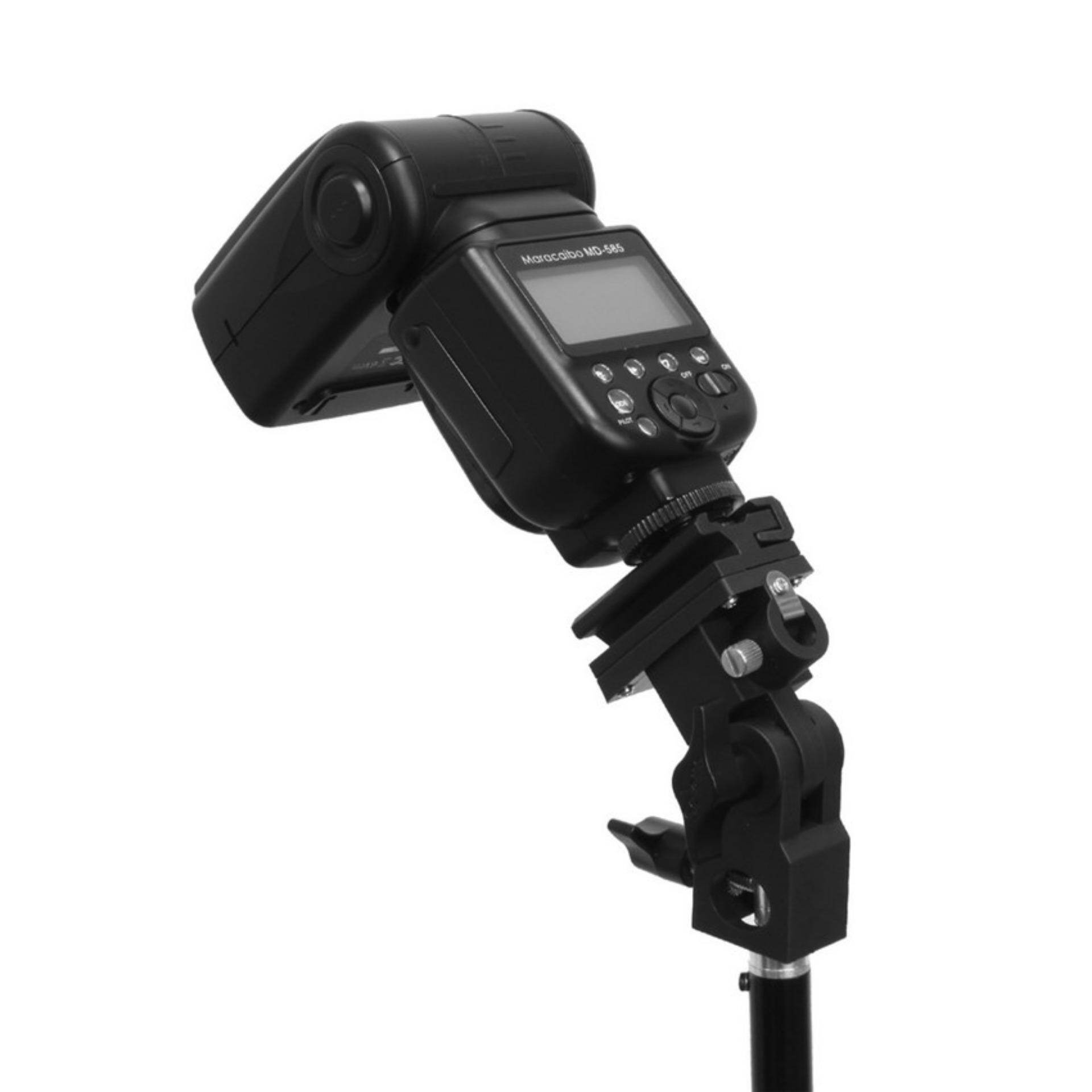 Selens Khung B Đèn Flash Ô Gắn Giày Nóng Giá Đỡ Gắn Xoay Cho Chân Đèn Đèn Flash 2 Cái