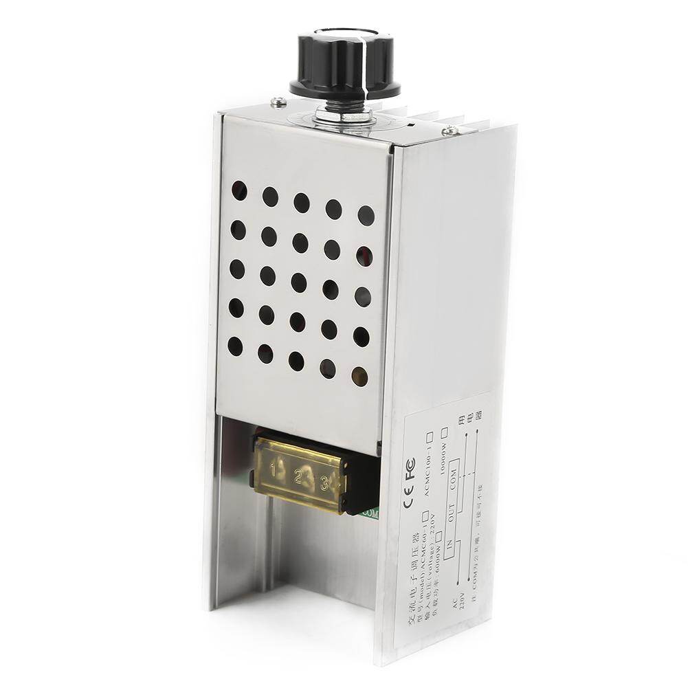 chasoee 6000W AC 220V SCR Electric Voltage Regulator Dimmer Motor Speed Temperature Controller