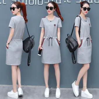 strap t shirt dress