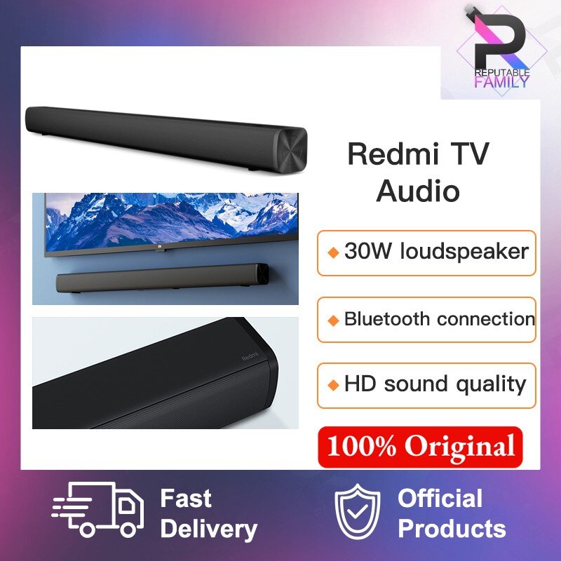 [Ready Stock] Redmi Soundbar 30W tv Speaker 20000Hz Audio Sound Bar