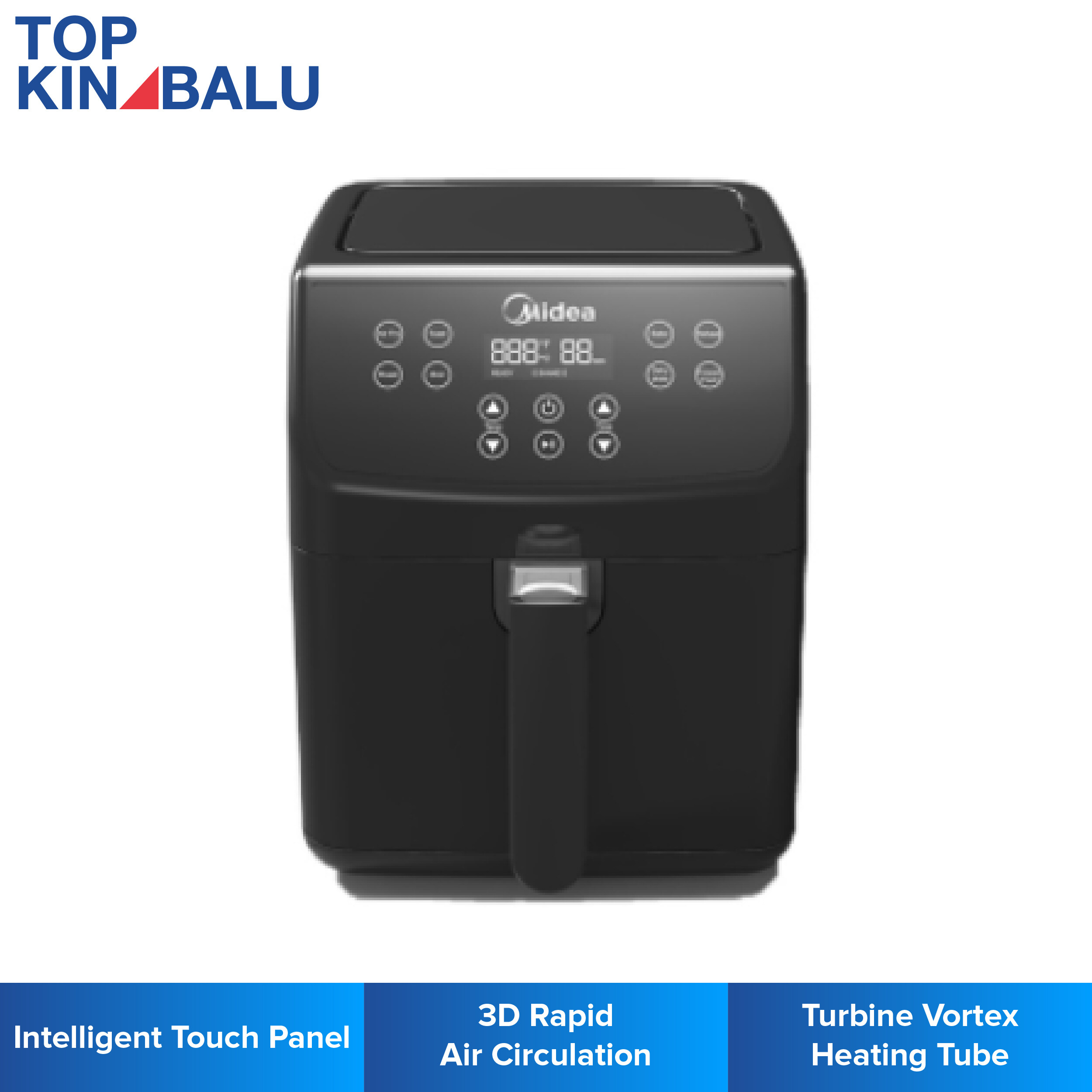 MIDEA 5.5L MAFD55A AIR FRYER Lazada