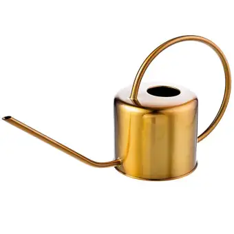 Watering Can Golden Garden Stainless Steel 1300ml Small Water Stainless Steel 1300ml Small Water