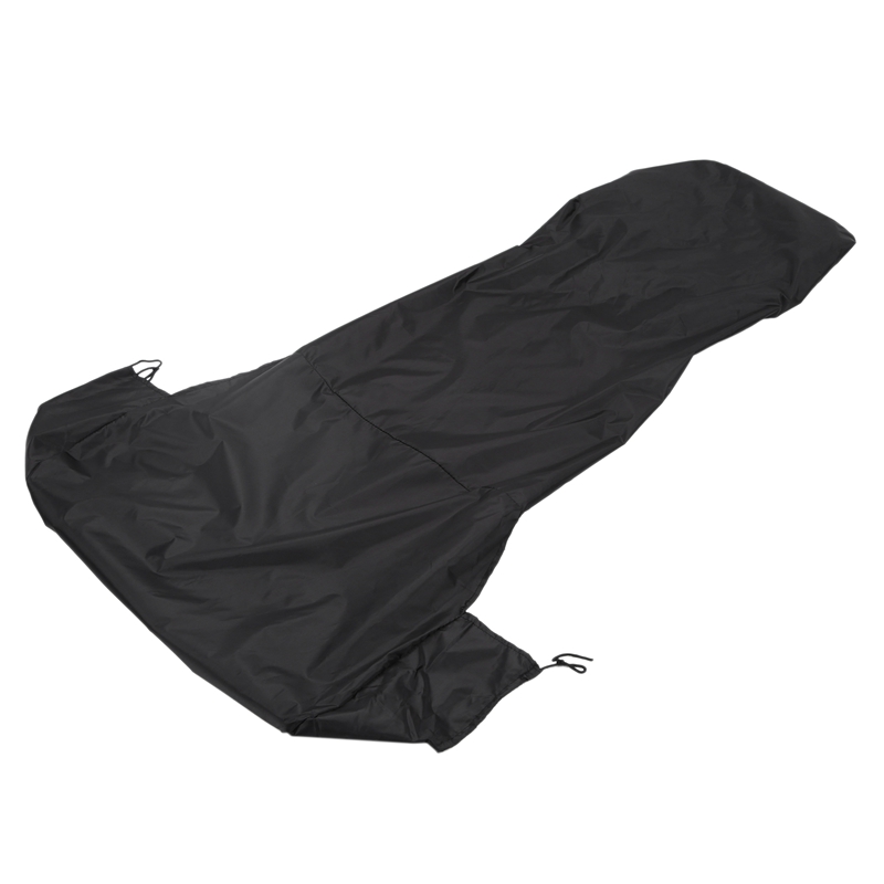 Universal Front Car/Van Seat Covers - Black Waterproof Heavy Duty Nylon (2 Pack)