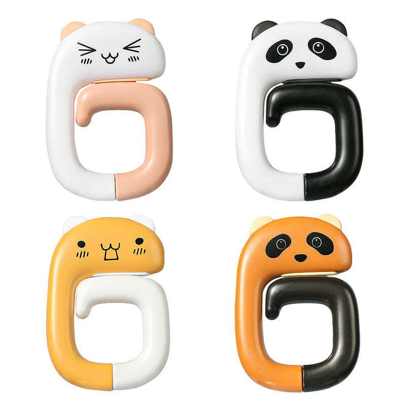 Foldable Hook Non-Stick Seamless Table Hook Backpack Hook For Outdoor Hook Cartoon