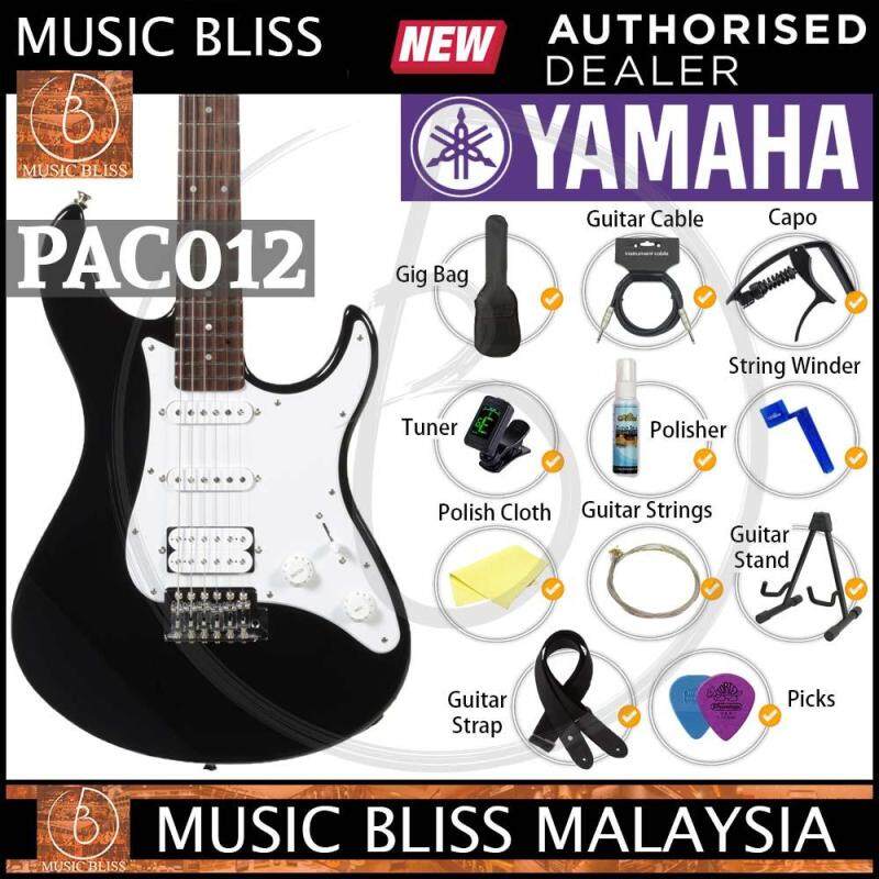 Yamaha PAC012 Pacifica Electric Guitar - Black (PAC 012/PAC-012) Malaysia