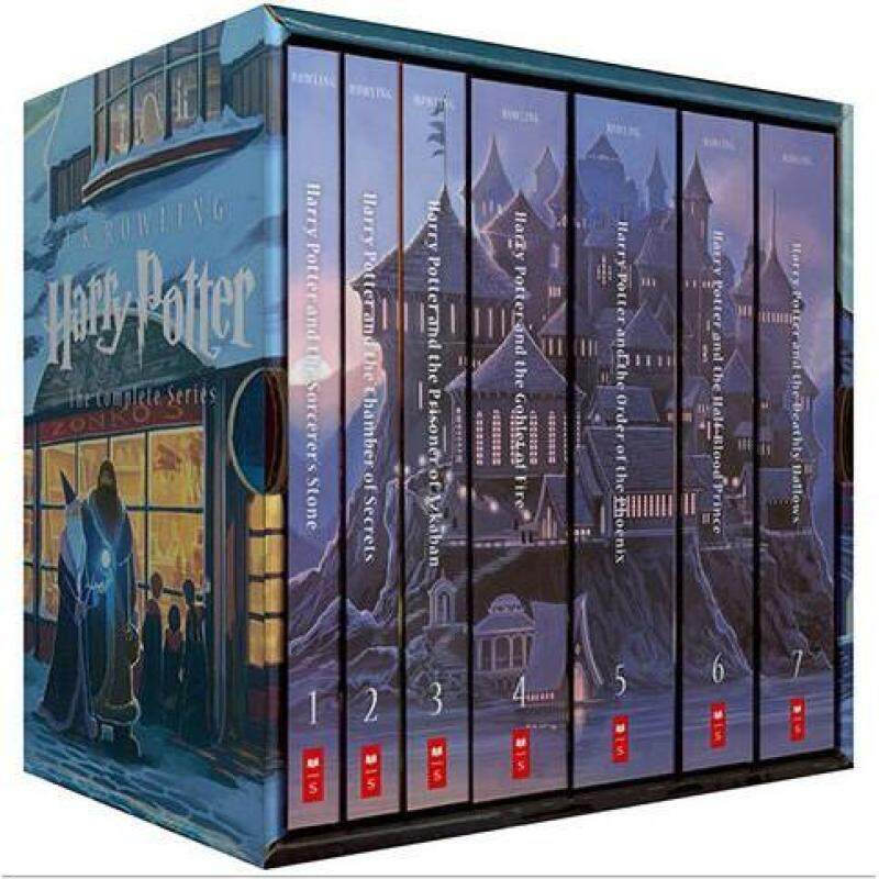 Harry Potter The Complete Series English Novel Fiction Story Book Malaysia