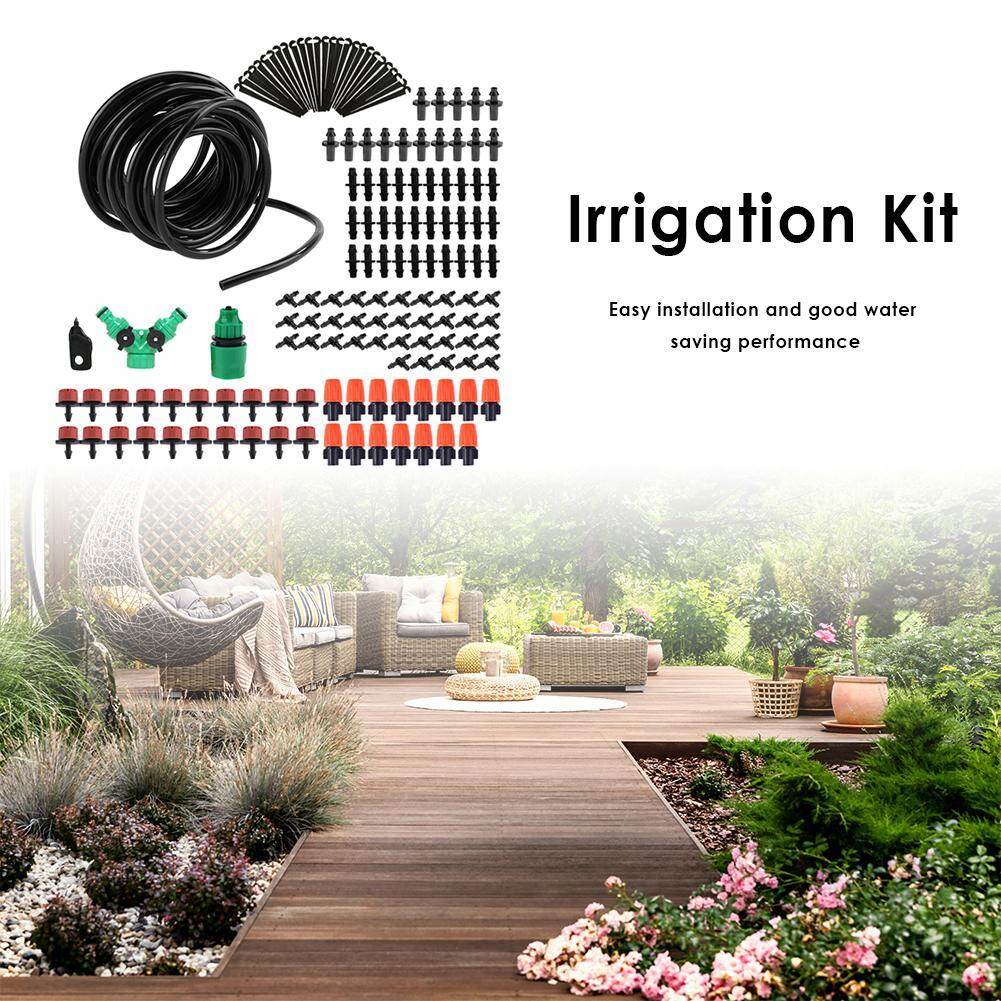 [Chinatera] 30m Micro Drip Irrigation System Adjustable Dripper Plant Self Watering Kit