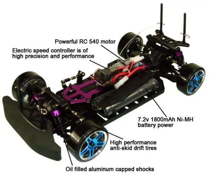 hsp drift car