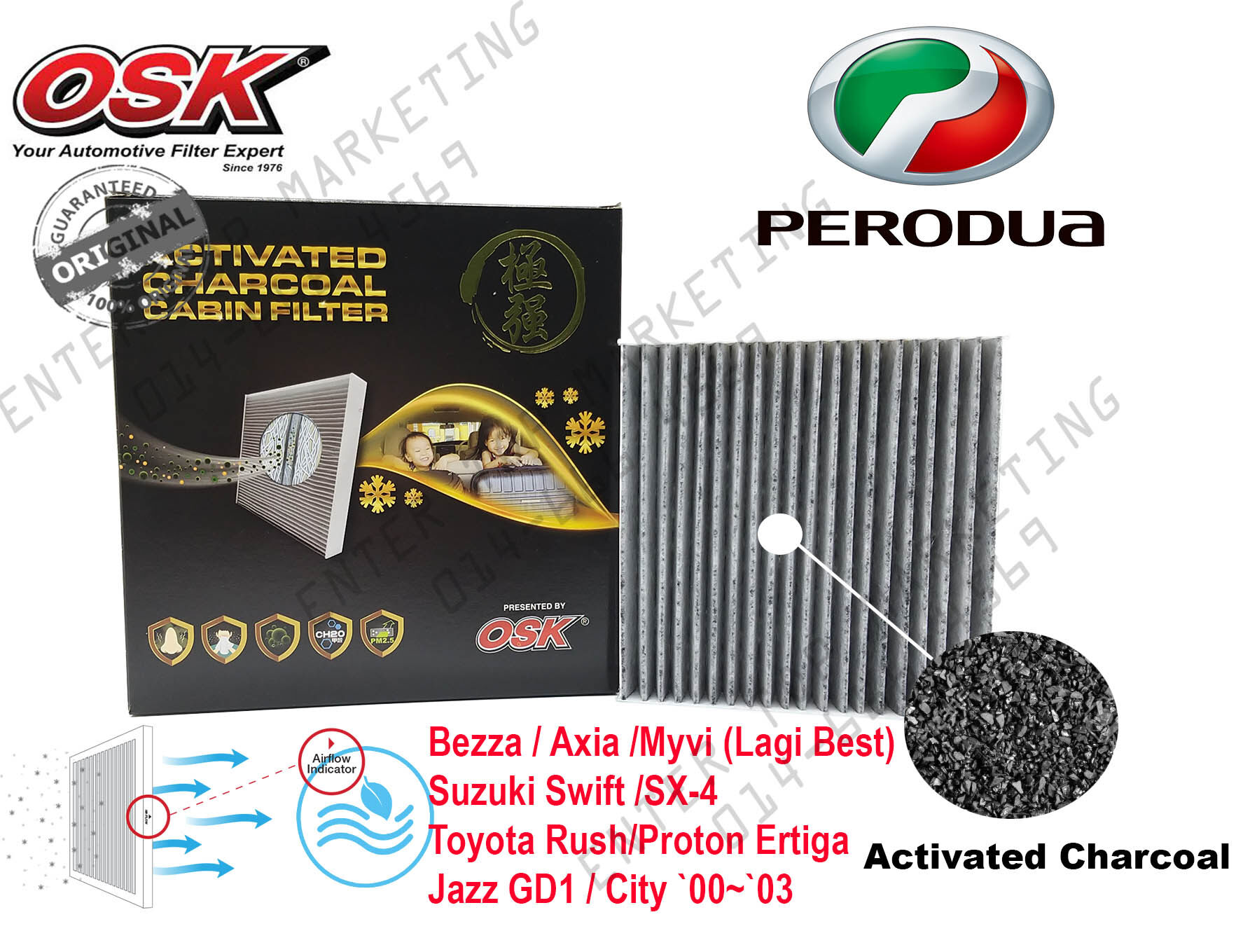 bush charcoal filter