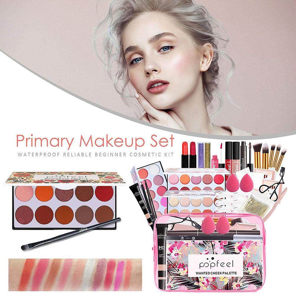 27Pcs Professional Makeup Set Essential Makeup Starter Kit AllInOne
