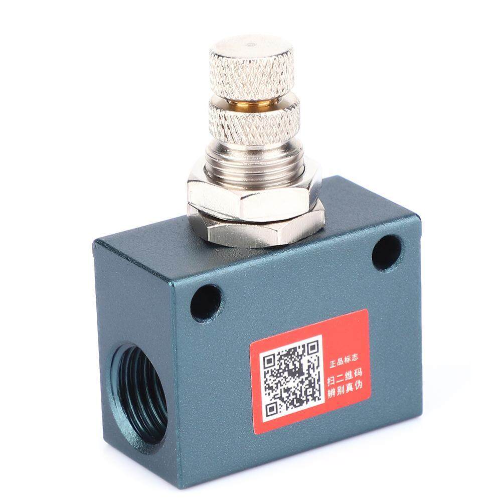 ASC20008 G1/4 Pneumatic Air Flow Speed Control Valve Aluminum Alloy