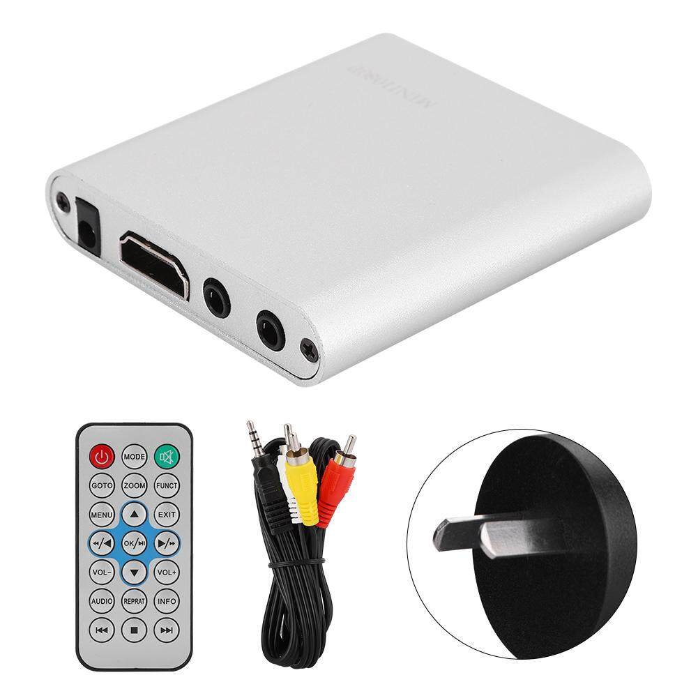 Mini 1080p Hdmi Digital Media Player Hard Disk Decoder Mov Mkv Mp4 Avi M4v Flv Silver Australian Standard Lazada Singapore