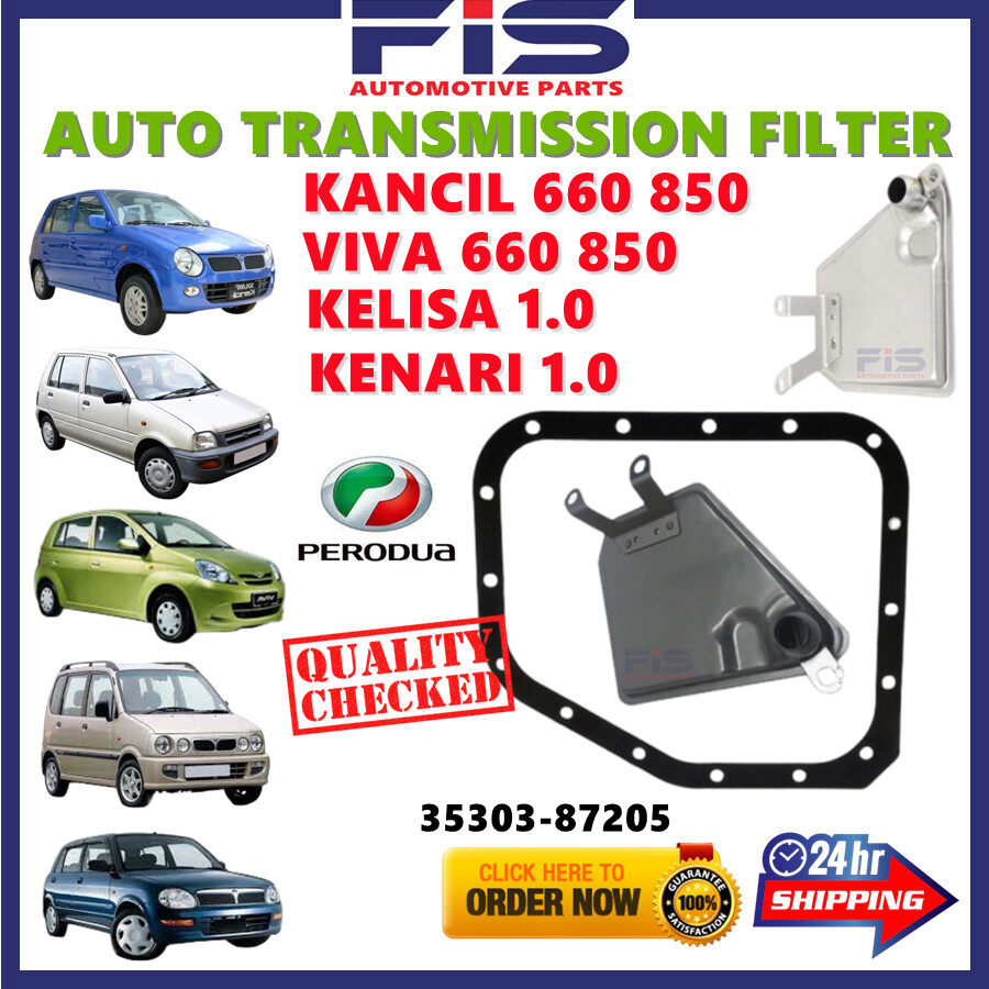 FIS Auto Gear Box Filter Perodua Kancil Viva 660 850 Kenari Kelisa 1.0