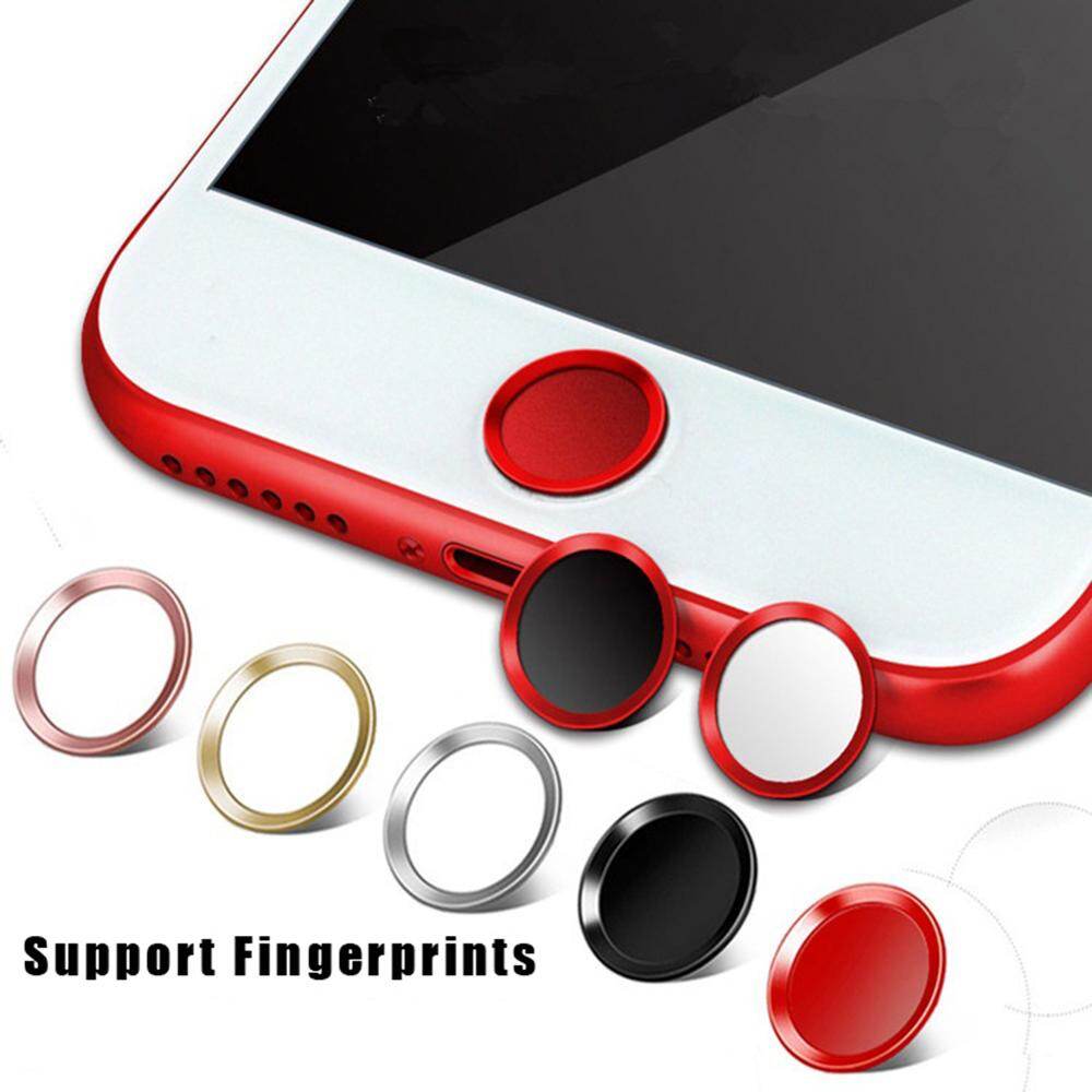 KISSCASE 3PCS Pack Universal Touch ID Home Touch ID Home Button Sticker High Sensitivity Fingerprint Identification Stickers for IPhone 5sFingerprint Home Button Sticker For iPhone 8 7 6 6S Plus 5 5S SE 5 iPad IOS Fingerprint Touch ID Anti Sweat Protector