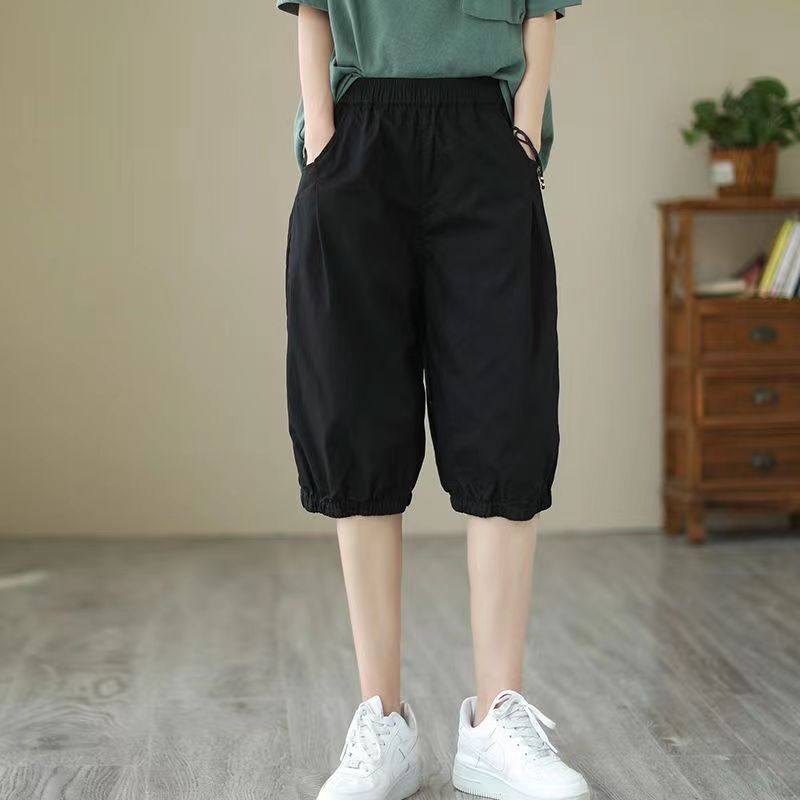 Summer Thin Loose Shorts Women's Wide Leg Shorts