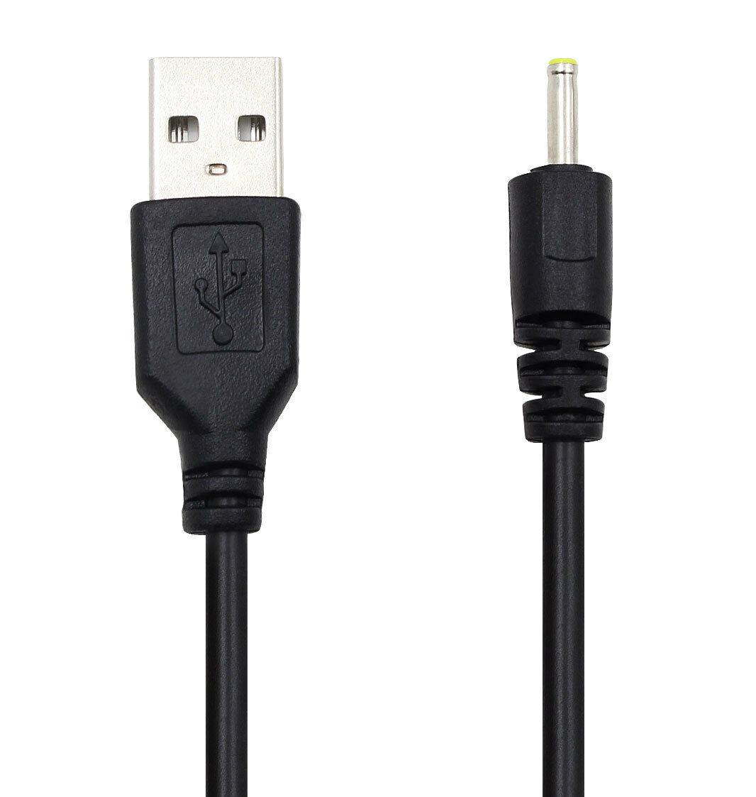 USB DC Power Charger Cable Cord For Mach Speed Trio Stealth Pro 9.7 C Tablet