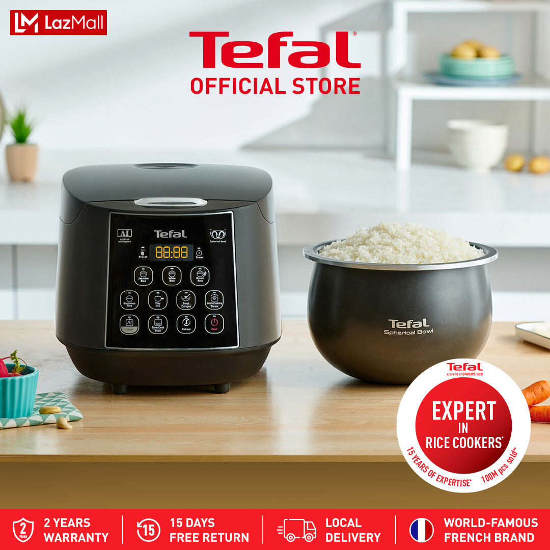 Tefal Easy Rice Fuzzy Plus Logic Rice Cooker 1.8L (RK736B) (rice cooker