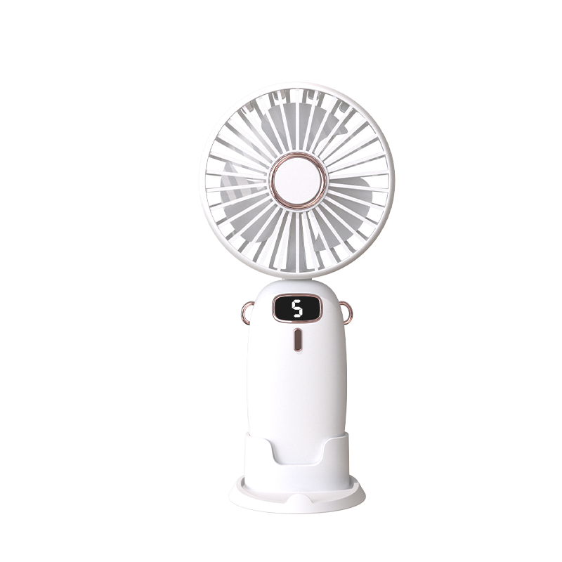 2023 new usb handheld fan mini portable folding small fan digital