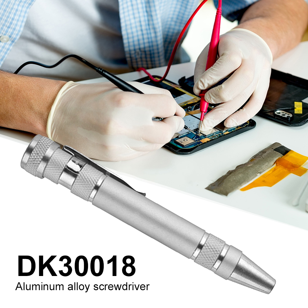Bộ Dụng Cụ Cầm Tay Sửa Chữa Điện Thoại Tay Cầm 8 Trong 1, Đa Dụng Chính Xác Pen Tuốc Nơ Vít Bộ Dụng Cụ Sửa Chữa Cầm Tay