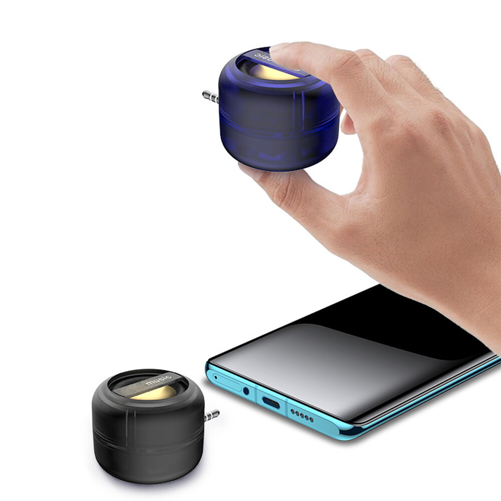 Loa mini 3.5 mét jack Loại C AUX nhạc âm thanh nổi đầu phát âm thanh cho điện thoại máy tính xách tay