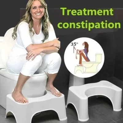Toilet Poo Poo Stool Step Safety Thick Chair Kids Children Adult Step Stools Anti Slip Bathroom Toilet Tools