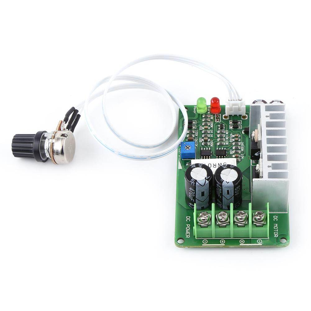 12V/24V/36V 15A DC Motor Speed Controller PWM Regulator Overload Protector