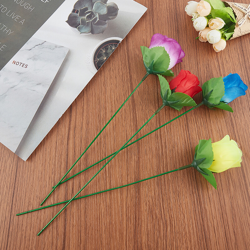 Kcy trò ảo thuật Rose vui vẻ hiện tại ngọn đuốc thay đổi hoa hồng trò ảo thuật S mới lạ bất ngờ