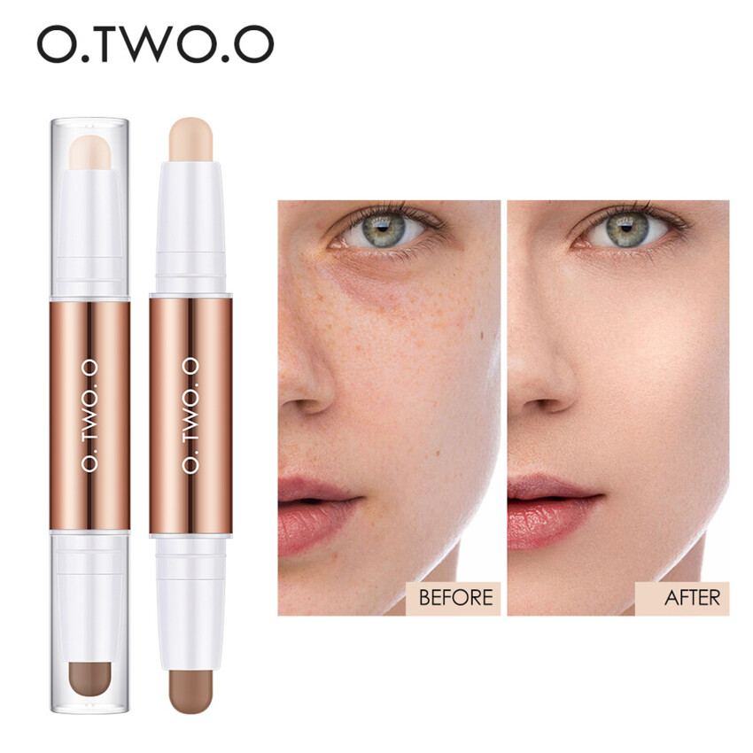O. TWO. O Double Head Makeup Stick Clavicle Shadow Pen Three-Dimensional Highlight