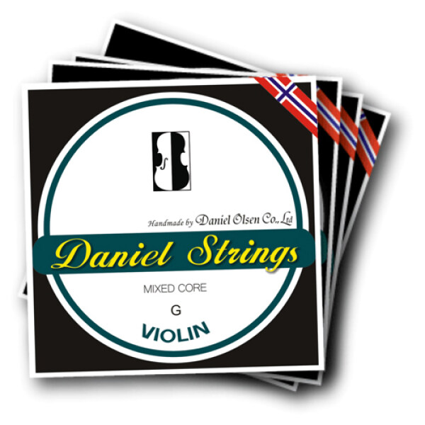 Violin Strings 4/4 & 1/2 Set Handmade by Daniel Violins Mixed Core include E,A,D,G Malaysia