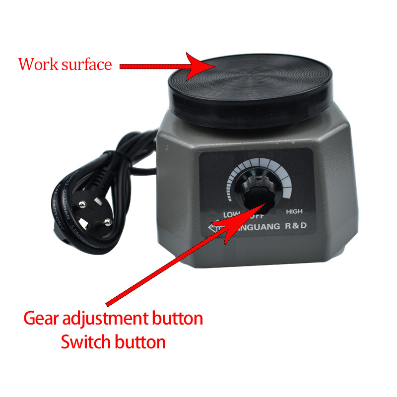 Dental Plaster Vibrator 4'' Small Gypsum Variable Intensity Shaker