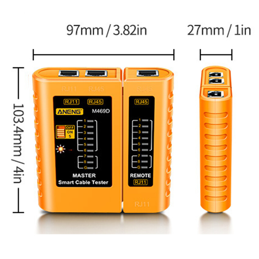Cable Lan Tester Network Cable Tester RJ45 RJ11 LAN Cable Tester Networking Tool Network Repair