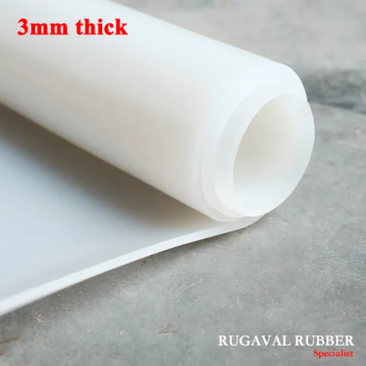 white silicone rubber sheet