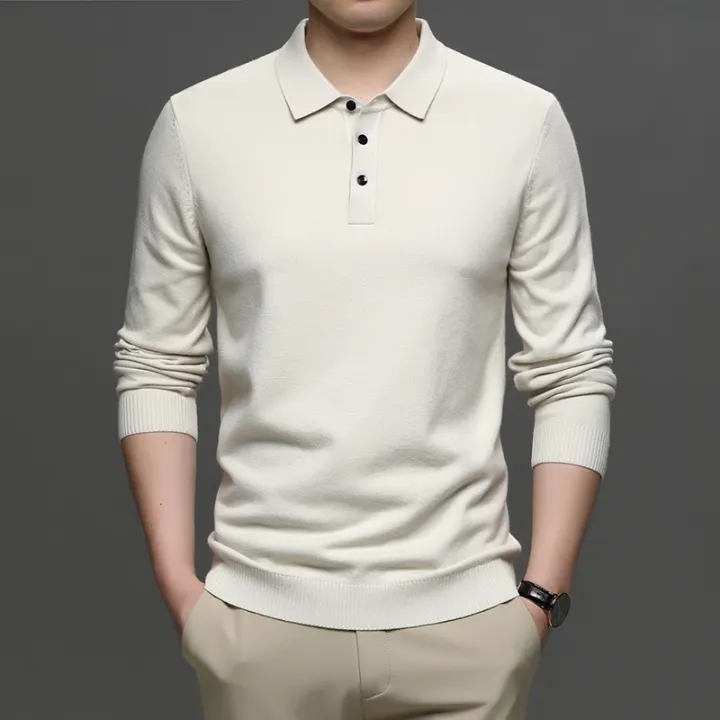 polo long sleeve sweater