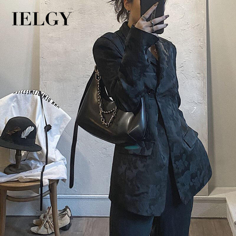 IELGYRiddiKulus niche personality cool girl underarm bag metal chain new shoulder bag large capacity