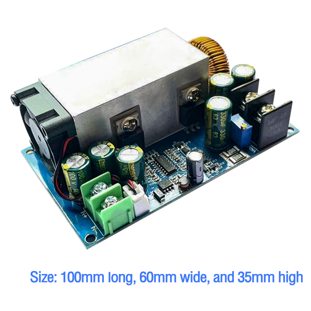 diymore 400W/500W/600W DC giảm tốc độ bước V Công suất cao có thể điều chỉnh mô-đun cung cấp điện áp không đổi Bộ sạc DC điện áp không đổi