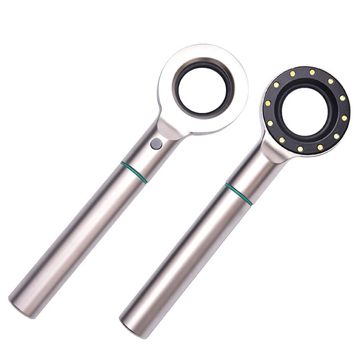 Dental LED Shade Matching Light Dental Base Light 12 LED lights Guide TRI Spectra Tooth Colorimetric