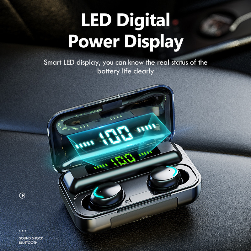 Tai Nghe Không Dây F9 Pin Bluetooth 5.0