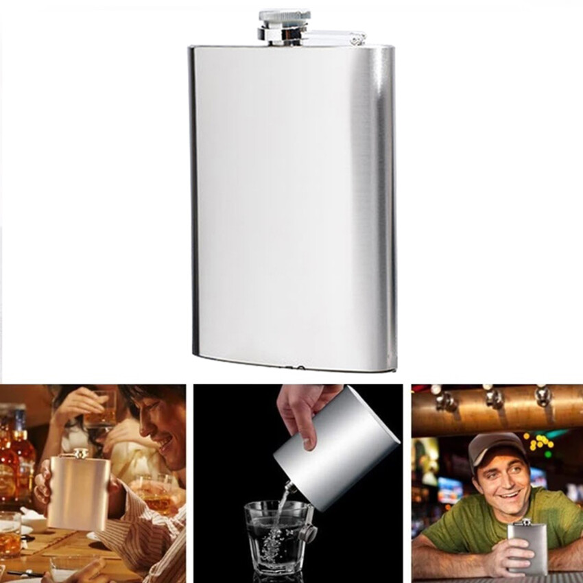 3oz High Quality Wine Whisky Pot Bottle Hip Flasks Drinker Alcohol Bottle Portable Drinkware Stainless Steel